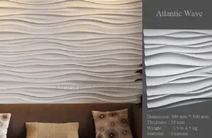 PVC Wave 3D Wall Panel
