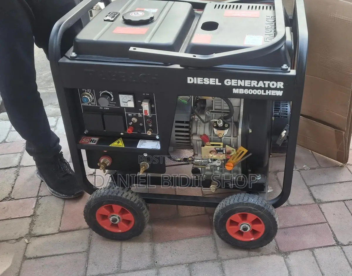 Maybach MS 6000lhew Welding Generator 6.5kva