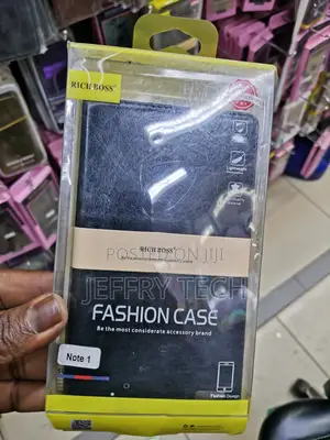 Universal Richboss Flip Case for Samsung Note 1 -Black
