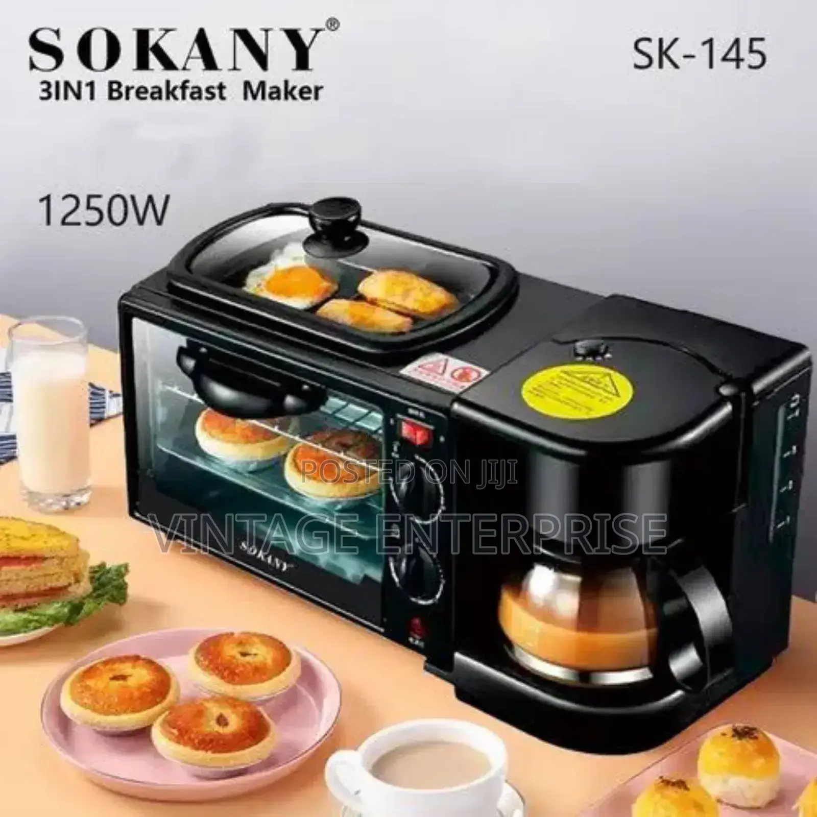 3in1 Breakfast Machine""