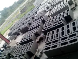 Mobile Diesel Hollow Brick Press Machine for Kenya