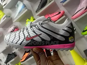 Kids Football Artificial Grass Trainers Boots