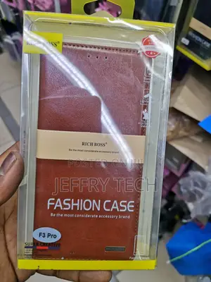 Universal Richboss Flip Case for Oppo F3 Pro - Brown