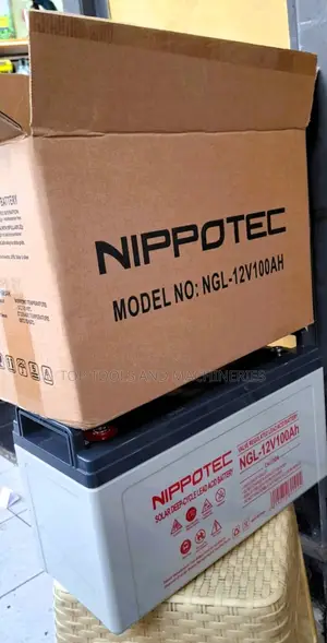 Nippotec 12v 100ah Solar Deep Cycle Lead Gel Battery