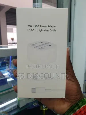 Apple 20w Usb-C Power Adapter/Usb-C to Lightning Cable 