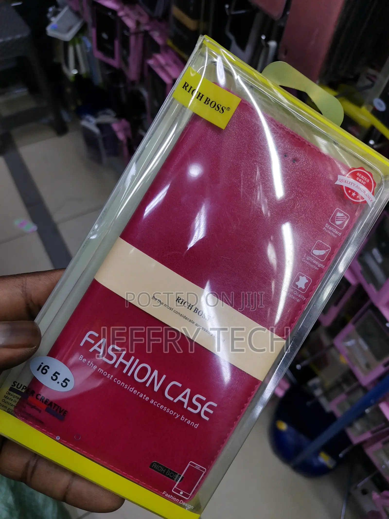 Universal Richboss Case for Apple iPhone 6 5.5-Pink