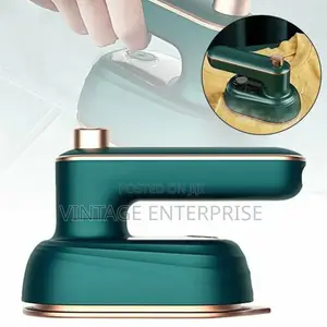 Rotating Handle 38W Mini Electric Iron Box With Water Spray