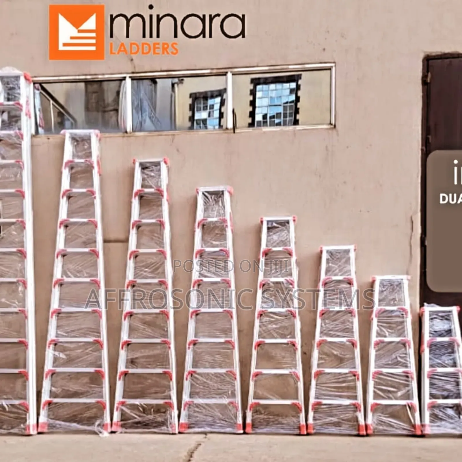 Double Sided Aluminium Step Ladder