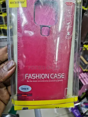 Universal Richboss Flip Case for Tecno CAMON 16 -Pink