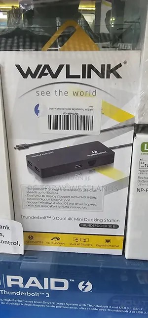 Thunderdock Thunderbolttm 3 Dual Mini Docking Station