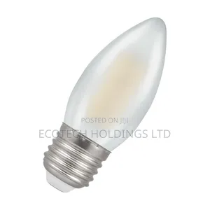 Frosted Candle Bulbs E27(Warm White) Yv5