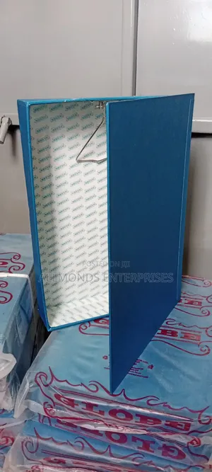 Lid Box File- Globe