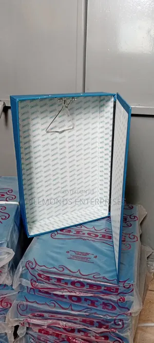 Lid Box File- Globe