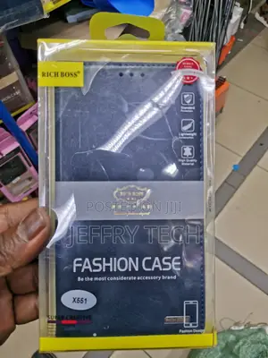 Universal Leather Flip Case for Infinix Hot Note X551 -Black