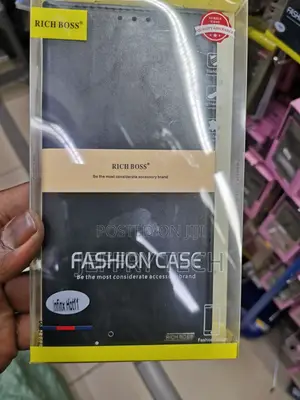 Univrsal Leather Flip Case for for INFINIX HOT 11- Black