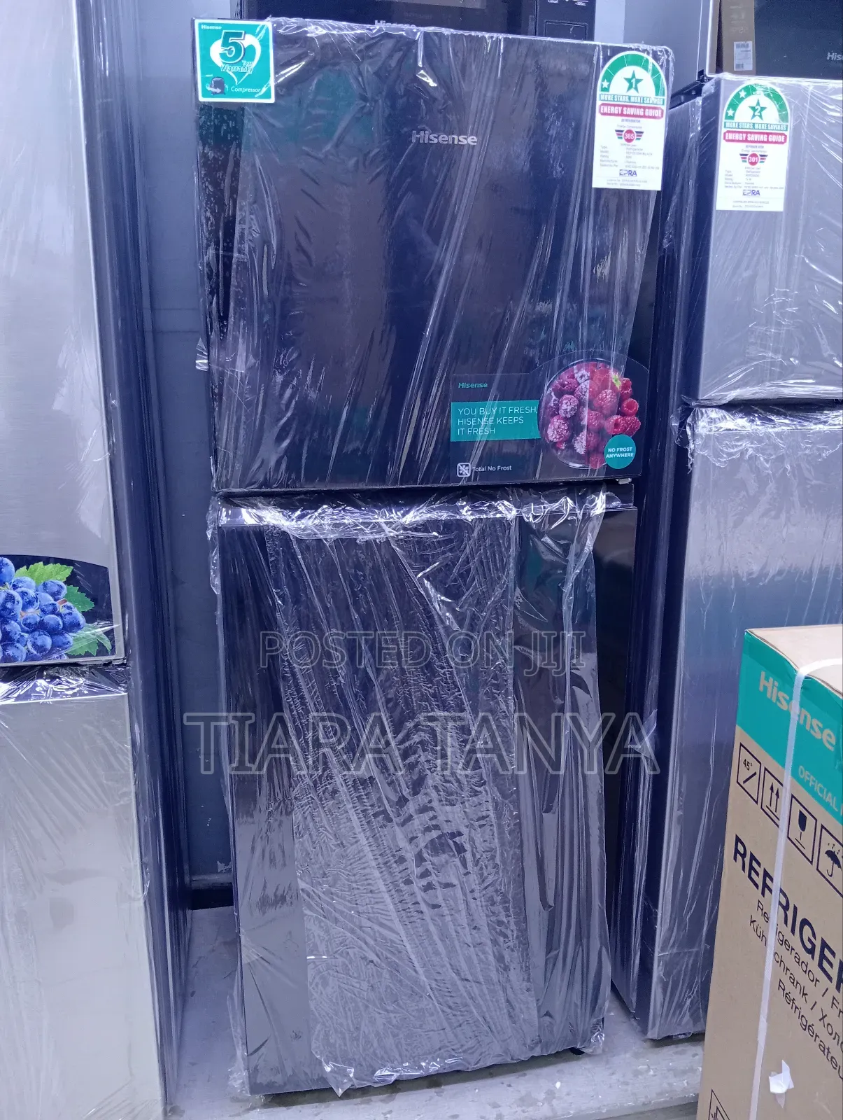 Hisense Ref203dr Double Door Fridge 203l No Frost