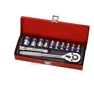 MLG 12pcs Ratchet Socket Spanner Set