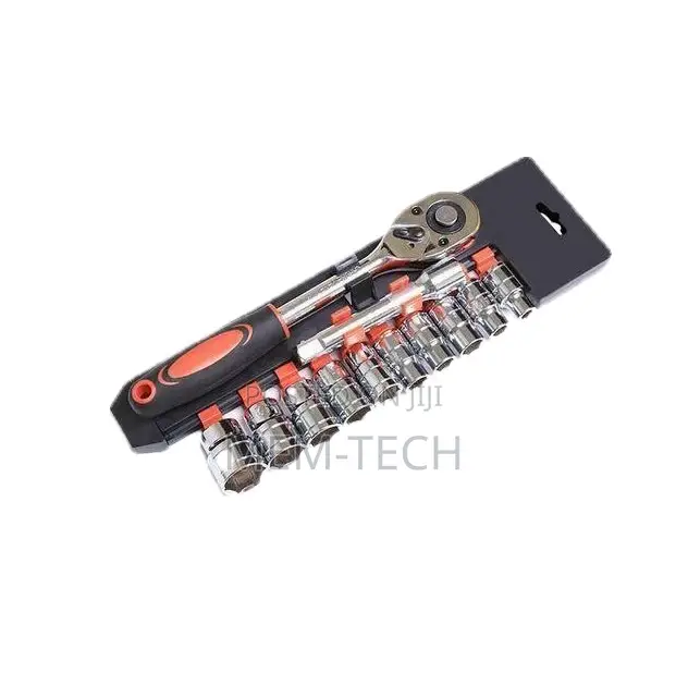 11pcs Ratchet Socket Spanner Set
