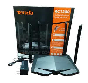 Tenda Ac1200 MBPS Dual-Band Gigabit Wi-Fi Router Ac10