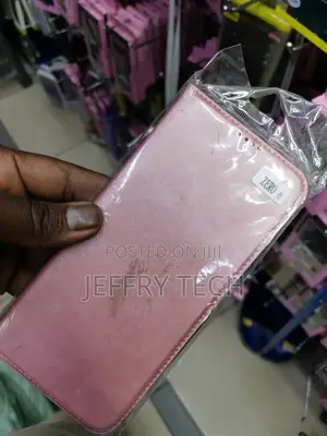 Universal Leather Flip Phone Case for Infinix Zero 8 -Pink