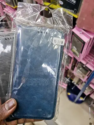 Universal Leather Flip Case for Huawei Y5 Prime 2018-Blue