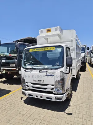 Zero Mileage Blue Power Isuzu NMR Truck