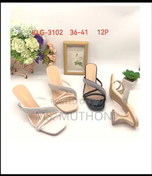 Low Heel Open Sandals Size 36-41