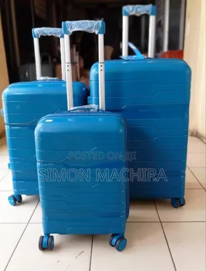 3 in 1 Unbreakable Rubber Suitcase