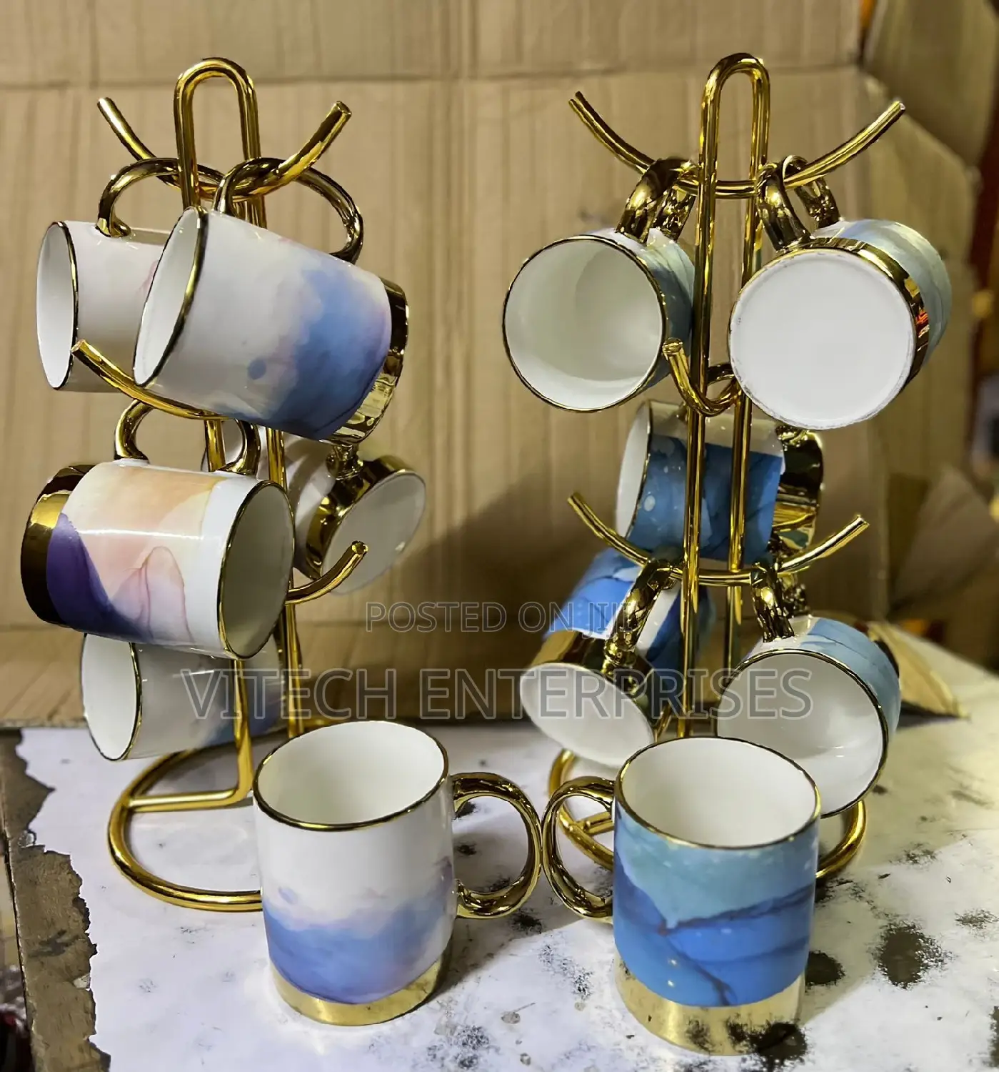 6 PCS Tea Coffee Cups