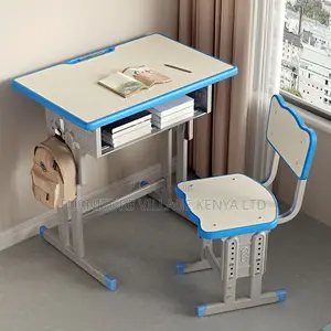 Kid's Table -Adjustable Rectangular Wooden Children's Desk