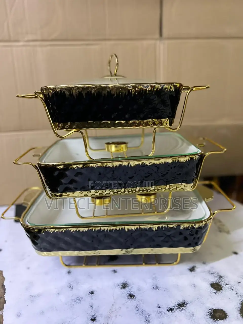 Ceramic Chaffing Dishes