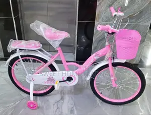 Girl Bike Size 20 Pink White