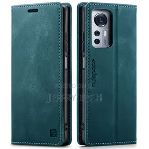 Xiaomi Mi 12 Retro Flip Leather Wallet Case Blue