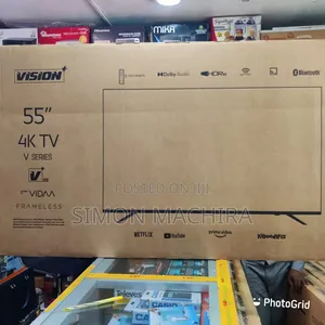 Vision Plus 55 Inch Frameless Smart Tv