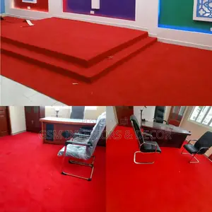 Red Office Church Carpet