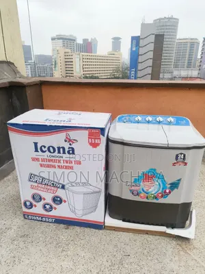 9kg Twin Tub Washing Machine. Icona 9.5kg