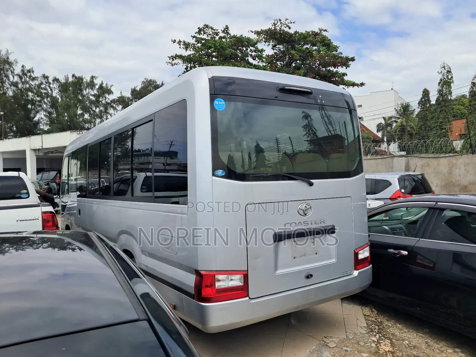 Toyota Coaster 2018 Grey