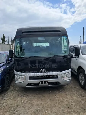 Toyota Coaster 2018 Grey