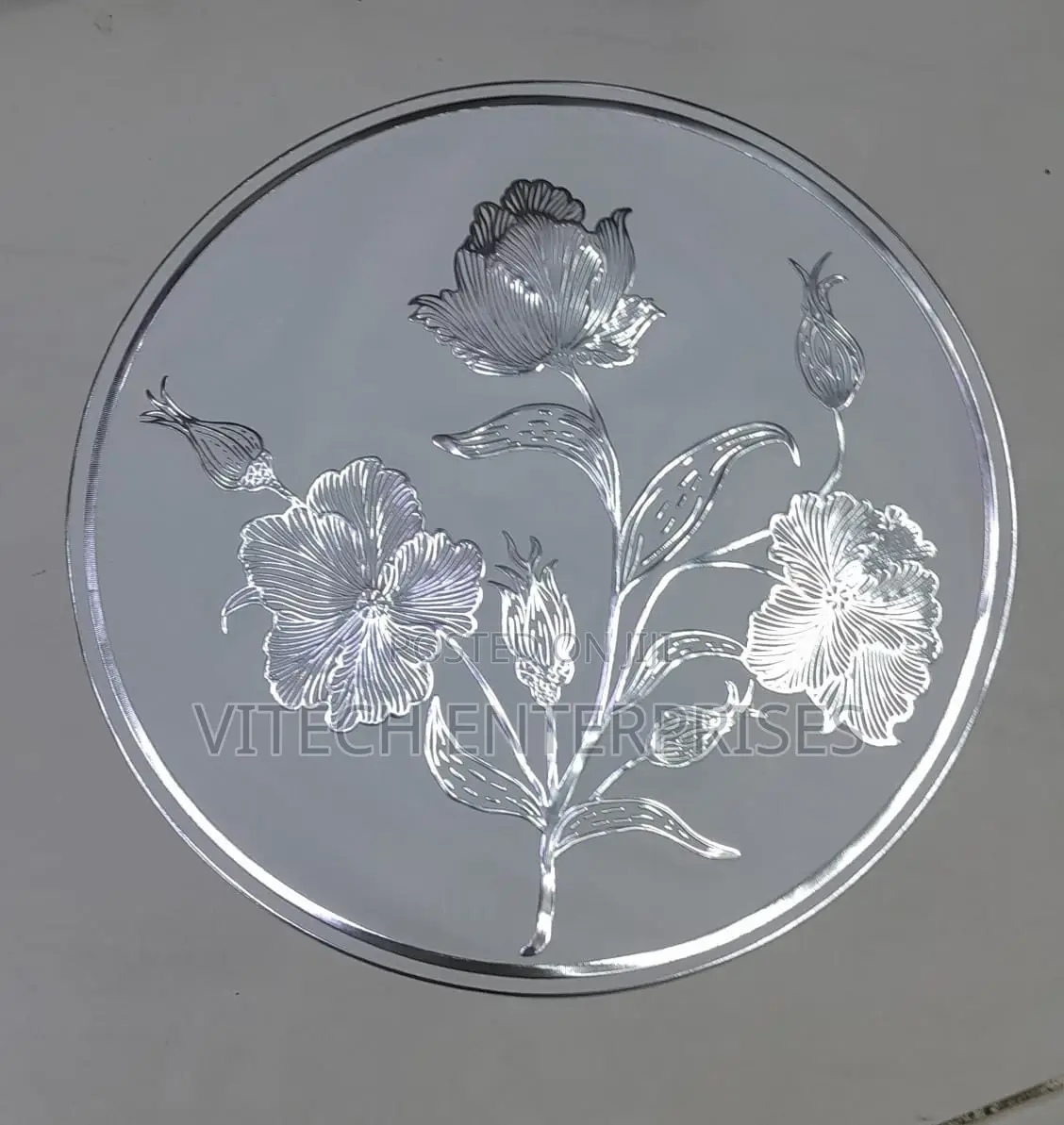 Round Durable Dining Table Placemats