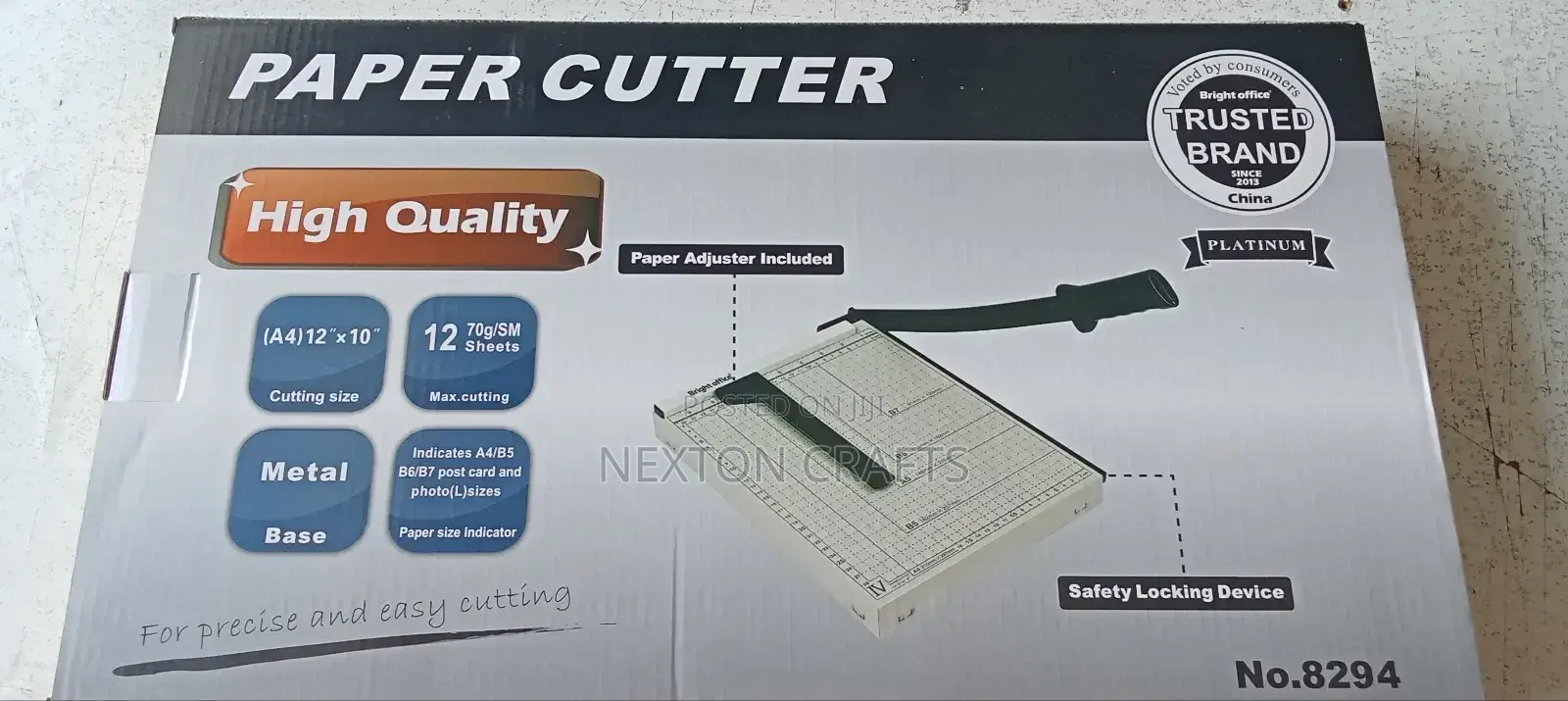 New A4 Paper Cutter, Metallic Board