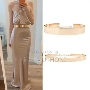 Shiny Gold Plated Iron Belt