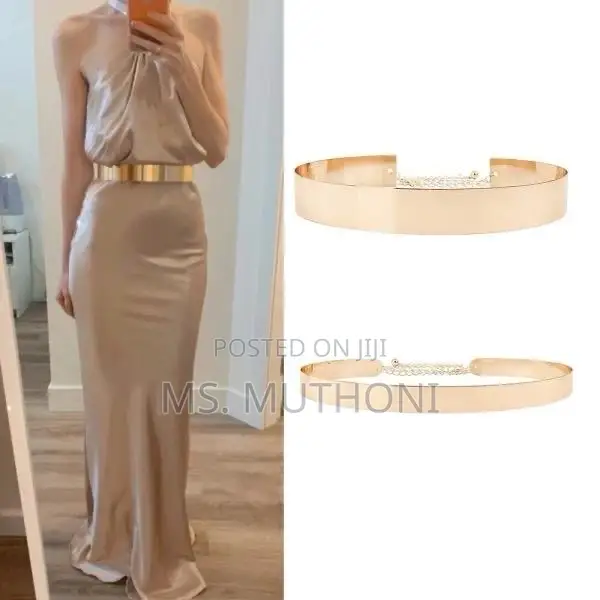 Shiny Gold Plated Iron Belt