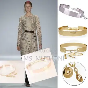 Shiny Gold Plated Iron Belt