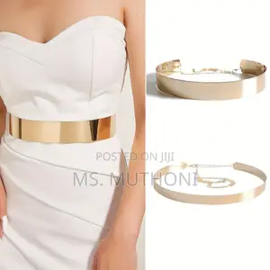 Shiny Gold Plated Iron Belt
