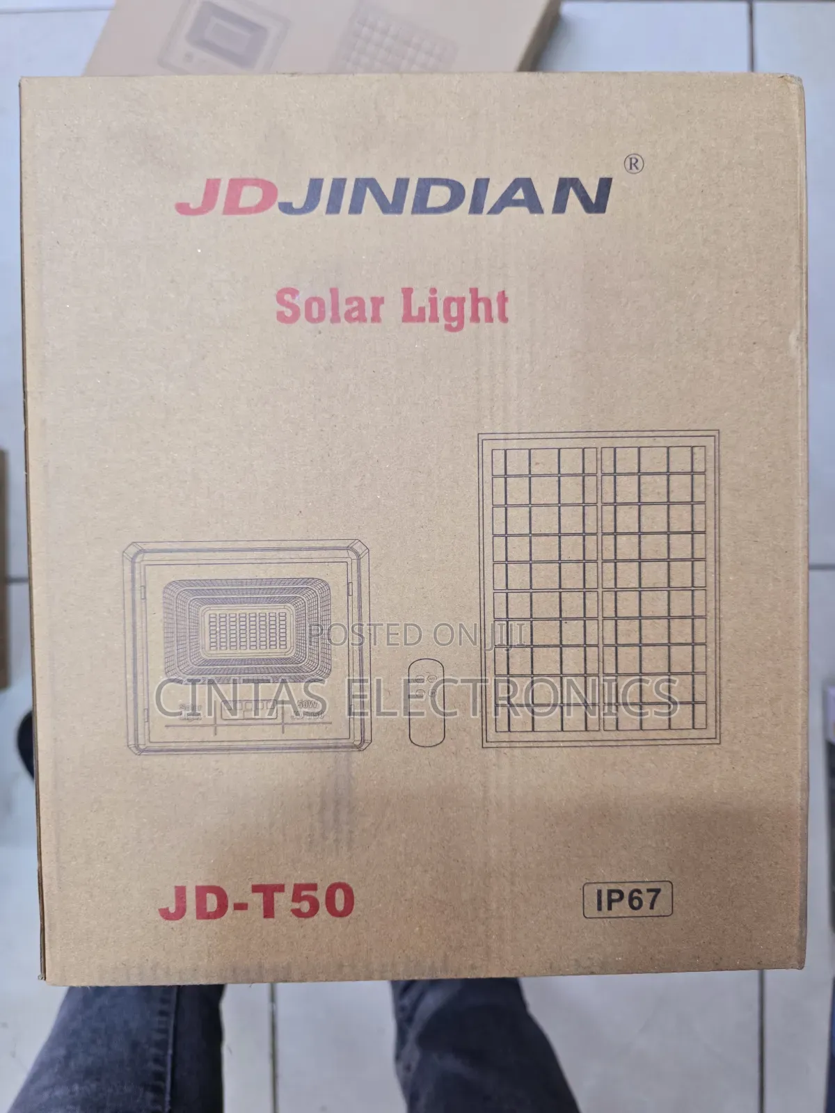 50w Solar Floodlight