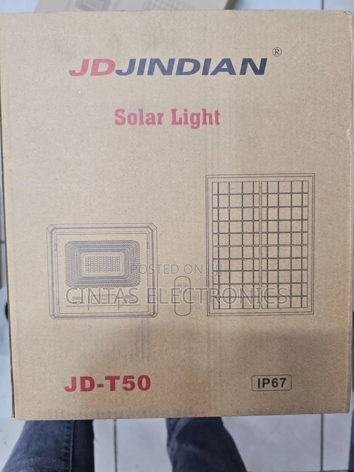50w Solar Floodlight