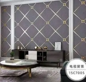 Textured 3D Floral Wallpaper