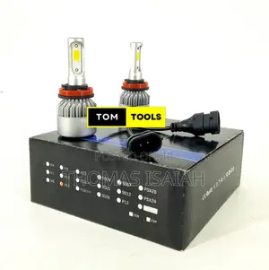 H11 72W 16000 Lumens LED Headlight Bulb Pair