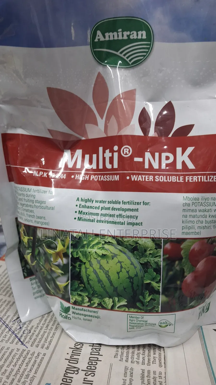Multi NPK 13:2:44 1kg Foliar Fertiliser