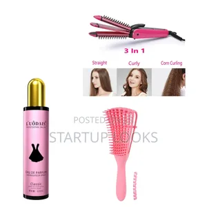 Curling Iron Set 3 in 1 Curling Iron Hair Straightener